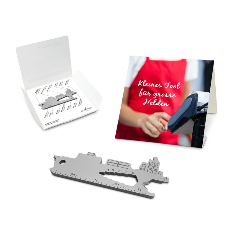 ROMINOX® Key Tool Cargo Ship / Containerschiff (19 Funktionen) im