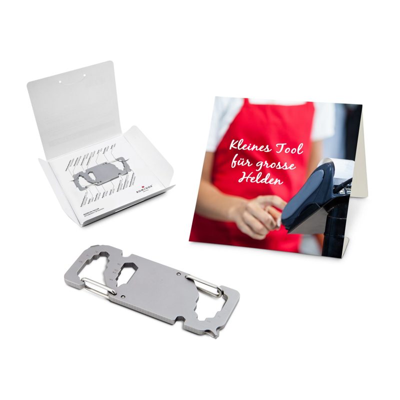ROMINOX® Key Tool Link (20 Funktionen) im Motiv-Mäppchen Große Helden