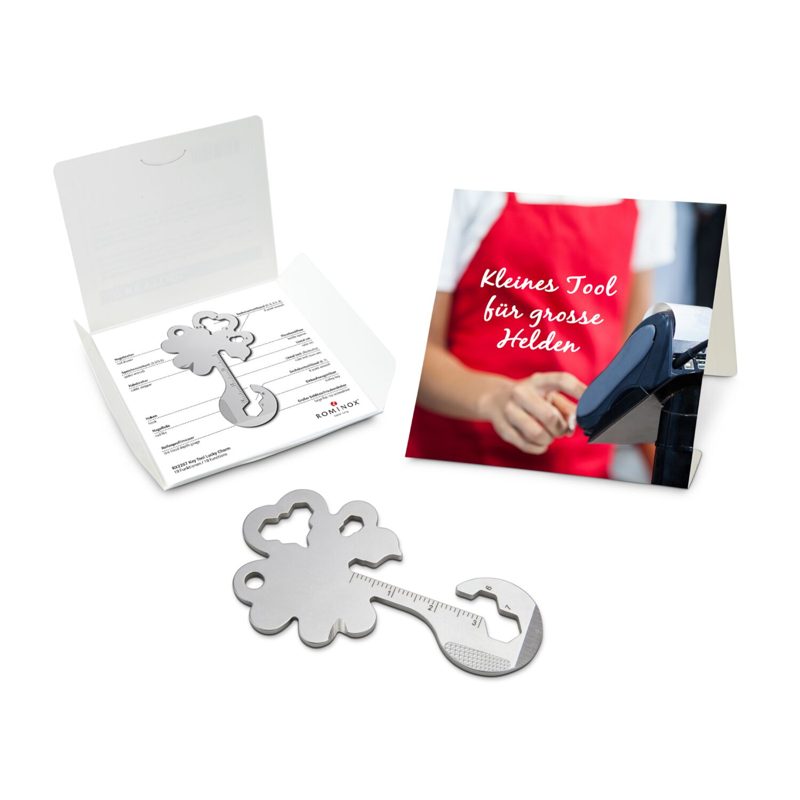 ROMINOX® Key Tool Lucky Charm / Kleeblatt Glücksbringer (19