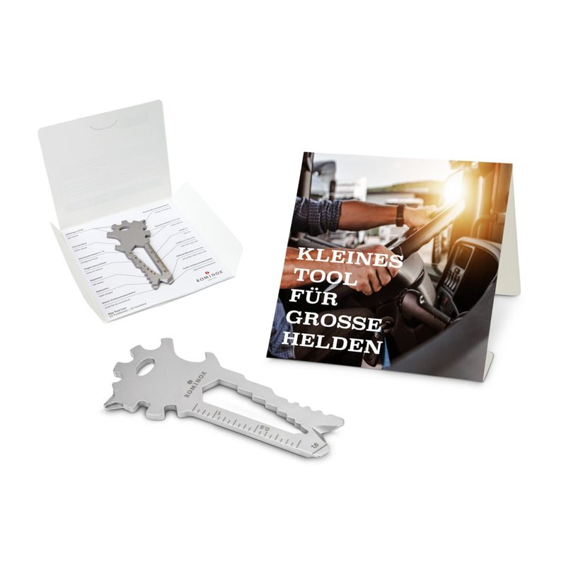 ROMINOX® Key Tool Lion (22 Funktionen) im Motiv-Mäppchen Große Helden