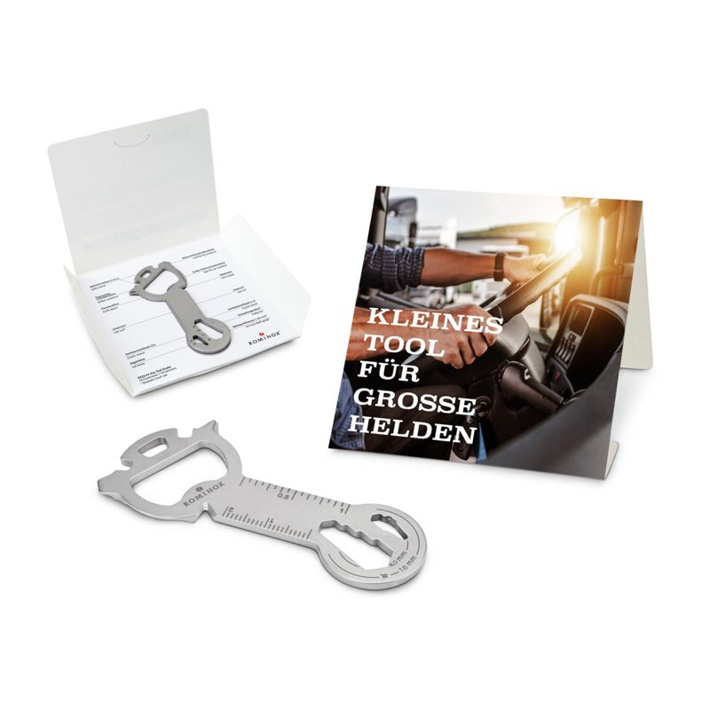 ROMINOX® Key Tool Snake (19 Funktionen) im Motiv-Mäppchen Große Helden
