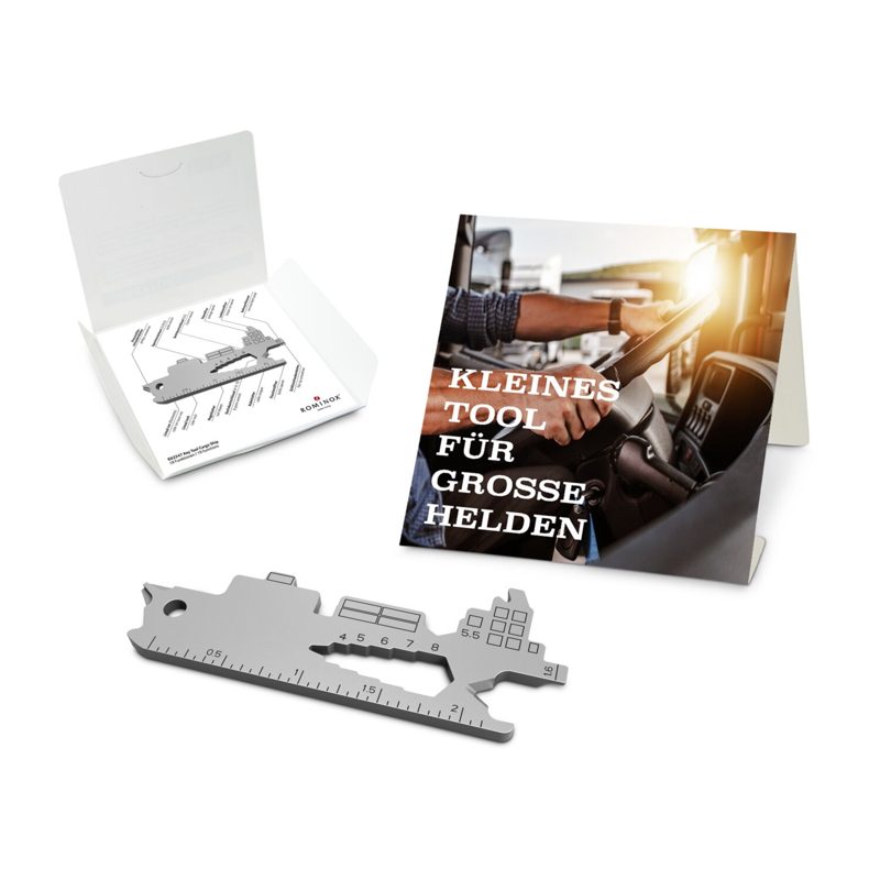 ROMINOX® Key Tool Cargo Ship / Containerschiff (19 Funktionen) im