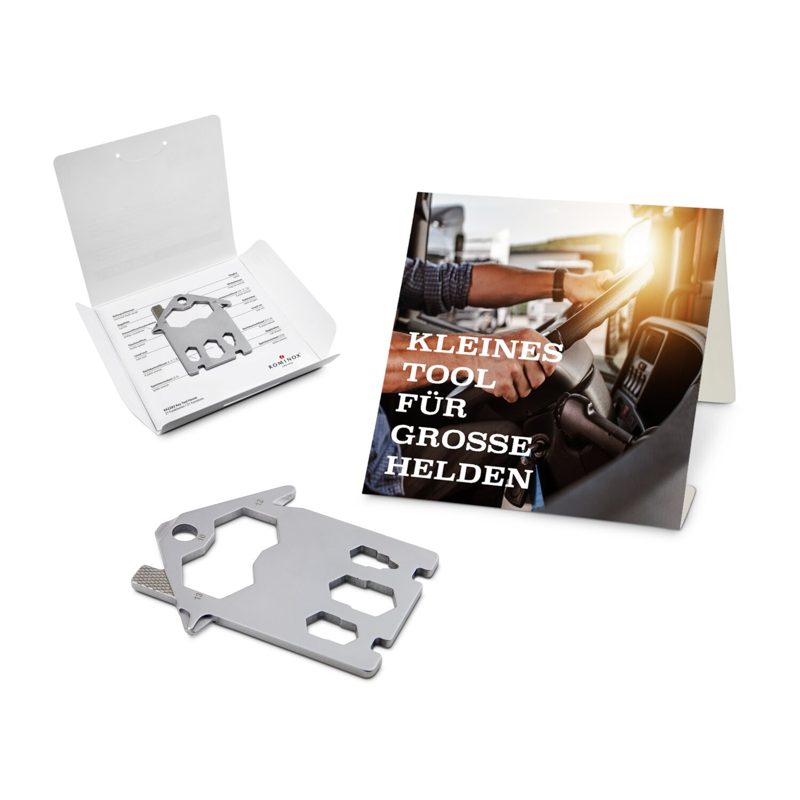 ROMINOX® Key Tool House / Haus (21 Funktionen) im Motiv-Mäppchen