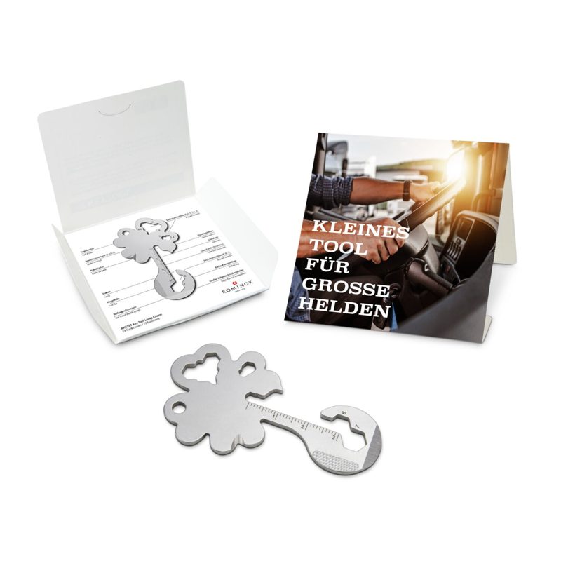 ROMINOX® Key Tool Lucky Charm / Kleeblatt Glücksbringer (19