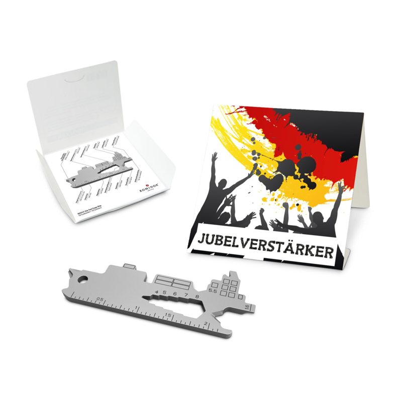 ROMINOX® Key Tool Cargo Ship / Containerschiff (19 Funktionen) im