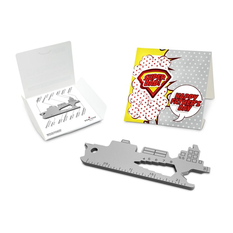 ROMINOX® Key Tool Cargo Ship / Containerschiff (19 Funktionen) im