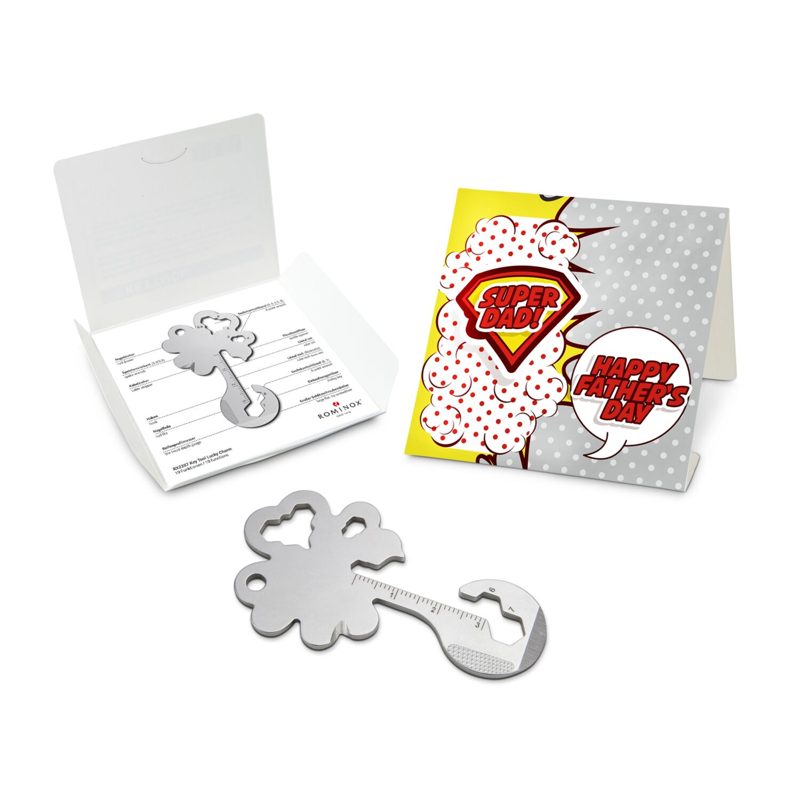 ROMINOX® Key Tool Lucky Charm / Kleeblatt Glücksbringer (19