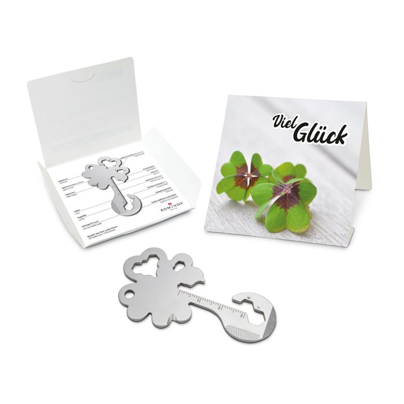 ROMINOX® Key Tool Lucky Charm / Kleeblatt Glücksbringer (19