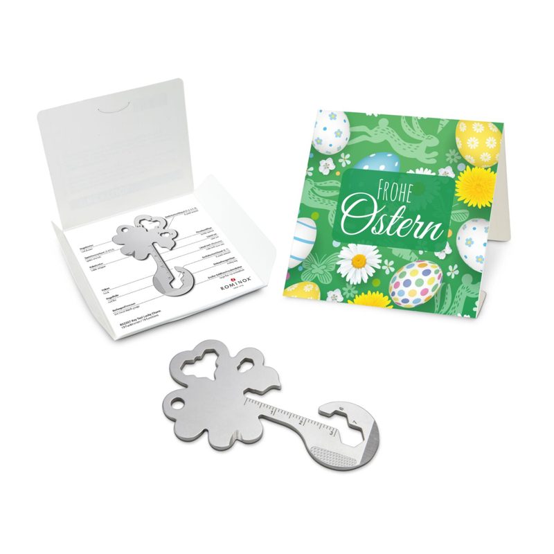 ROMINOX® Key Tool Osterglück - Lucky Charm / Kleeblatt (19