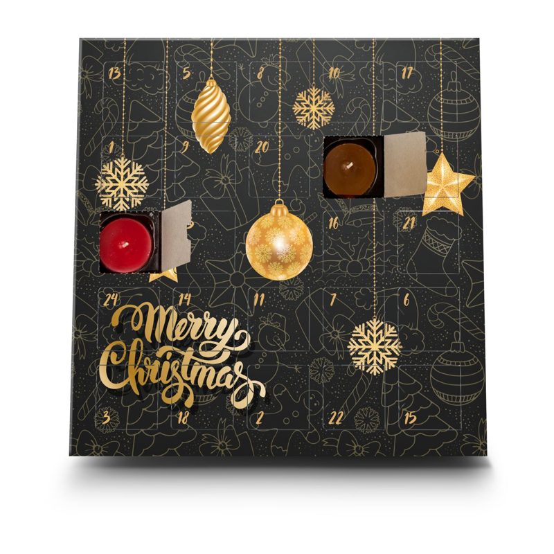 Duftkerzen Adventskalender Merry Christmas – weitere Ansicht