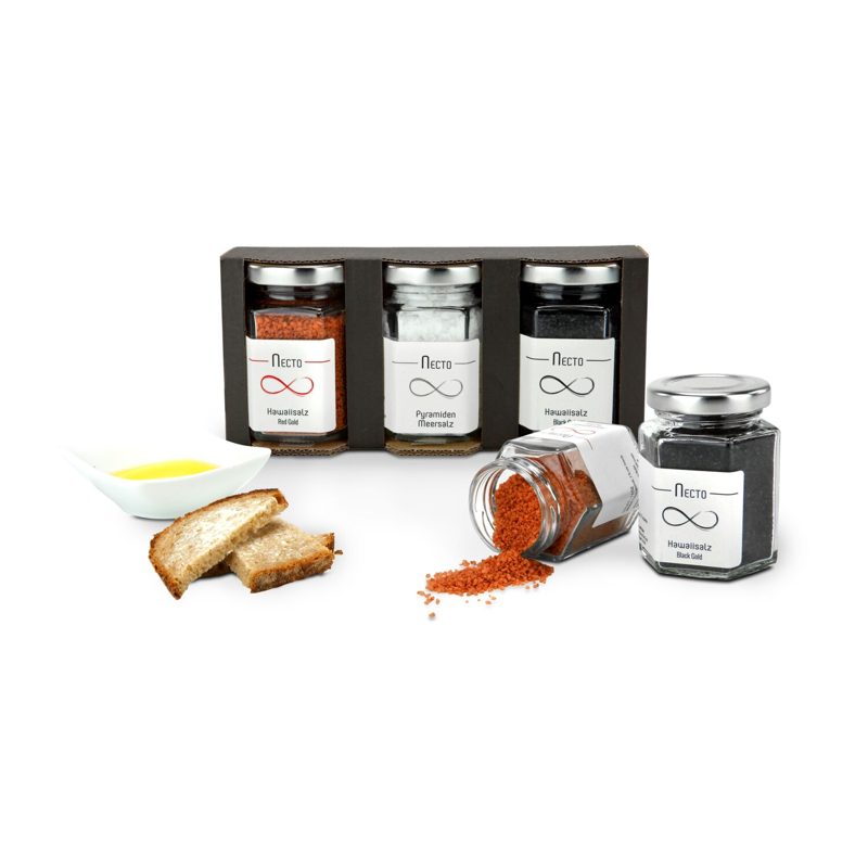 Meersalze, Dreier-Set mit insgesamt 270 g