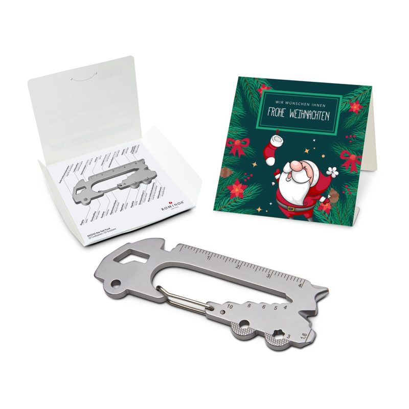 ROMINOX® Key Tool Truck / LKW (22 Funktionen) im Motiv-Mäppchen Frohe