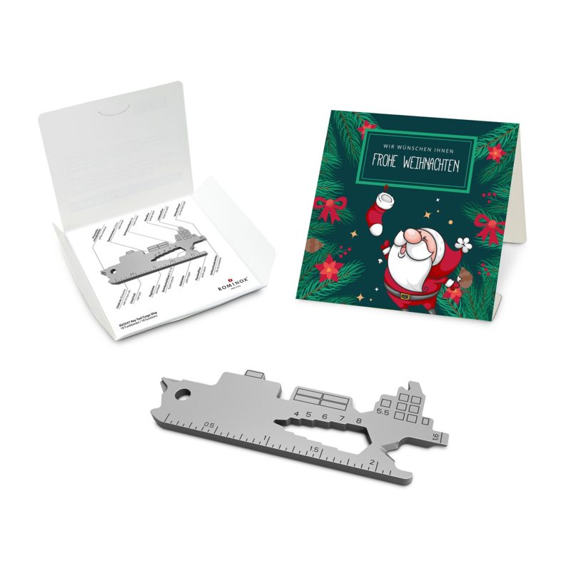 ROMINOX® Key Tool Cargo Ship / Containerschiff (19 Funktionen) im