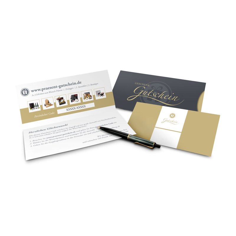 Geschenkgutschein Gold