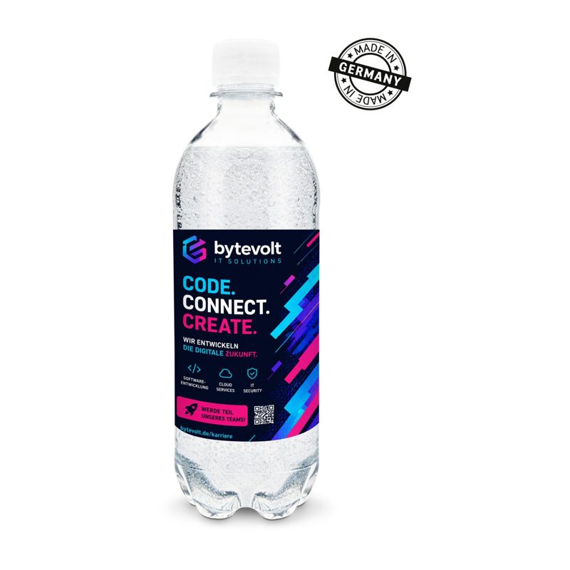 500 ml PromoWater - Mineralwasser mit Kohlensäure