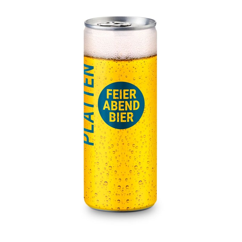 Helles Bier in der Slimline Dose