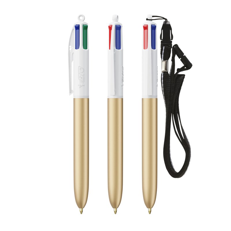 BIC® 4 Colours Glacé with Lanyard – weitere Ansicht