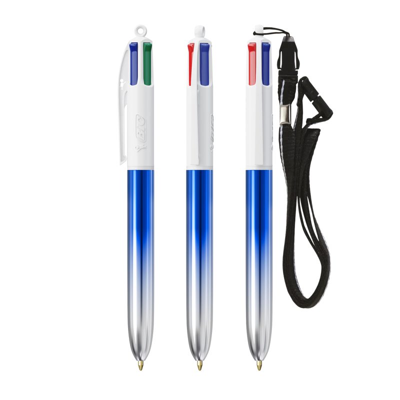BIC® 4 Colours® Bicolor + Lanyard – weitere Ansicht