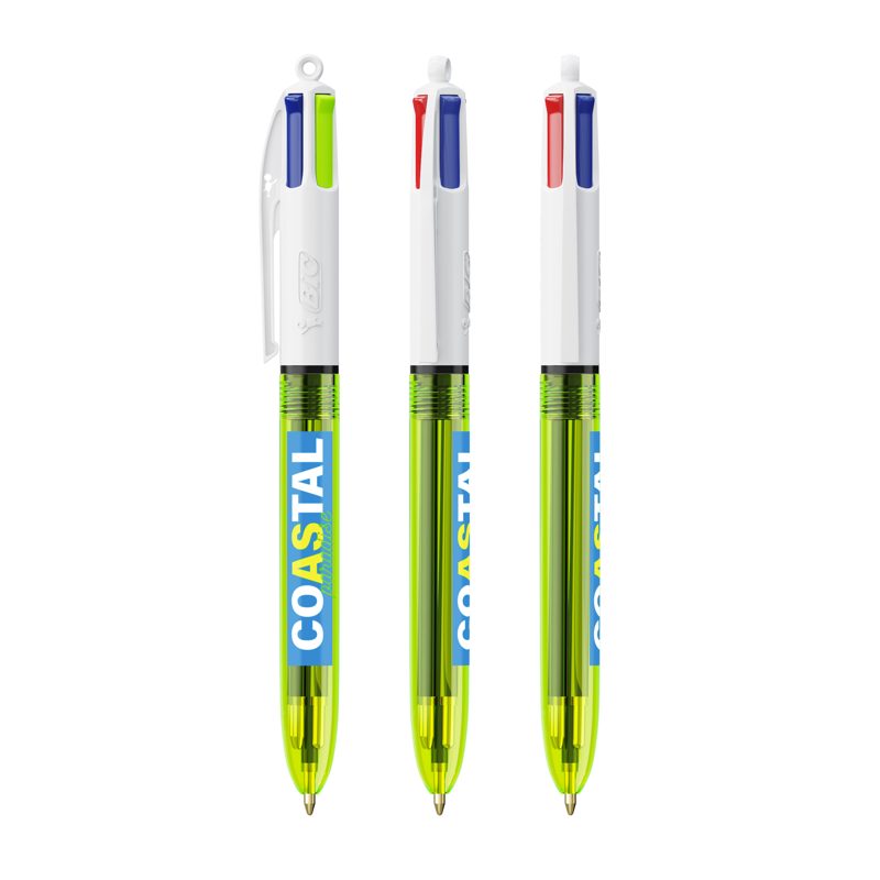 BIC® 4 Colours Fluo Kugelschreiber