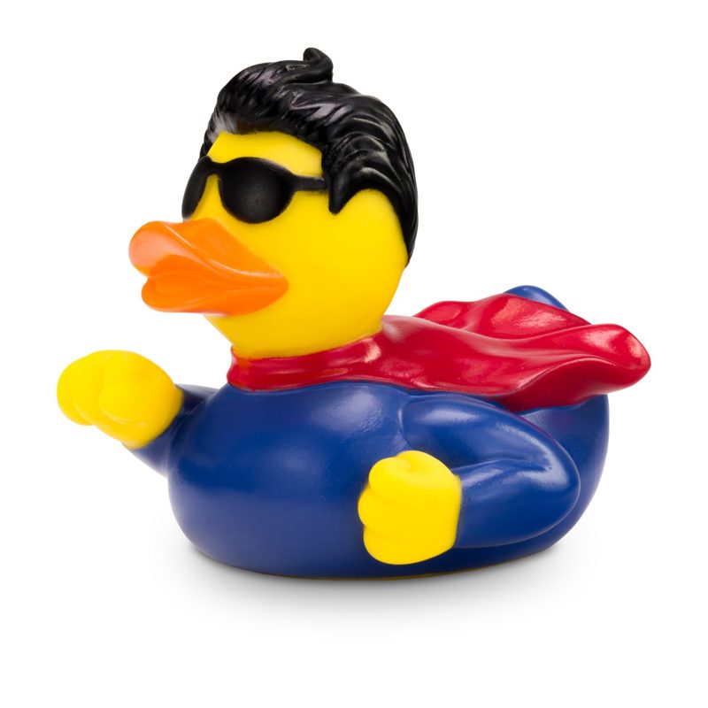 Werbeente Superduck ohne Blitz