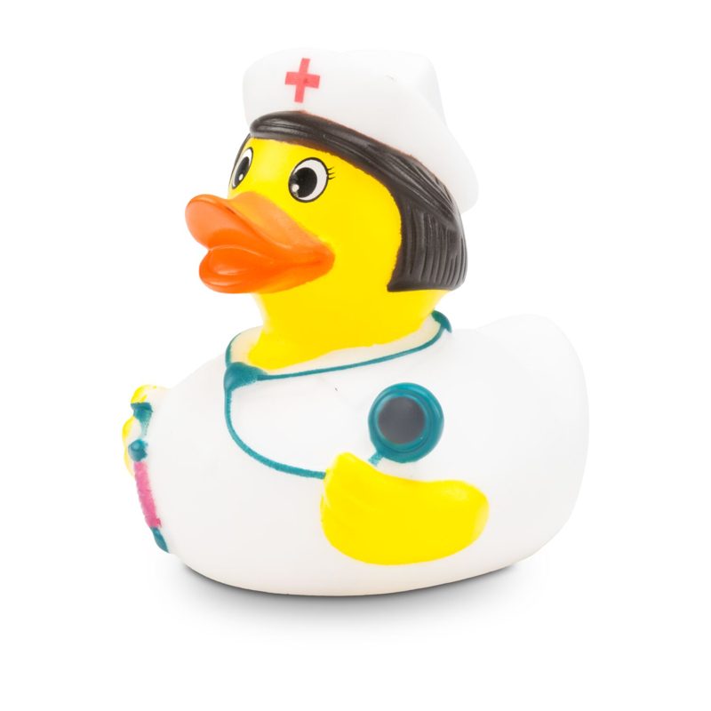 Werbeente Kerstin Krankenschwester