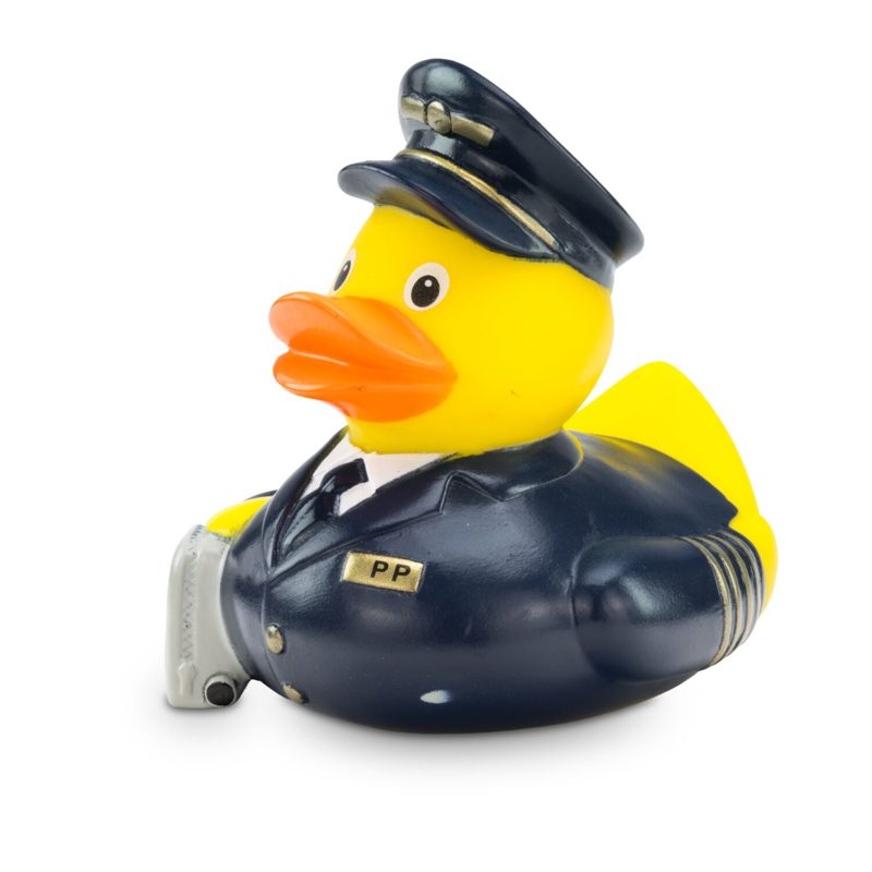 Werbeente Pepe Pilot