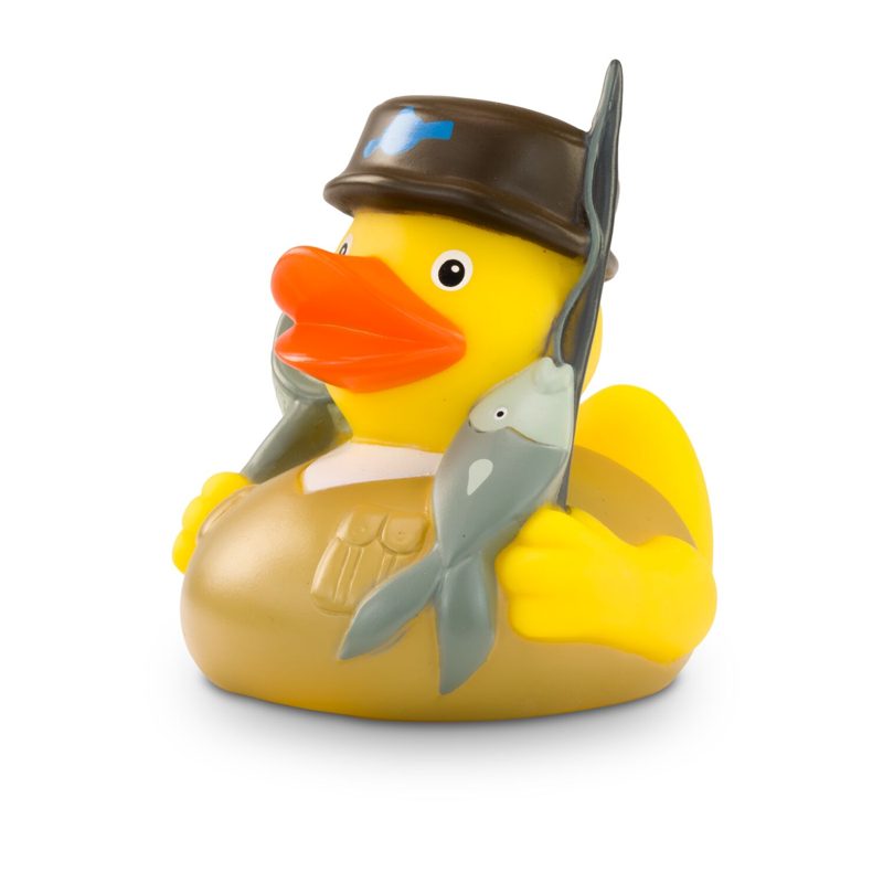 Werbeente Petri Heil