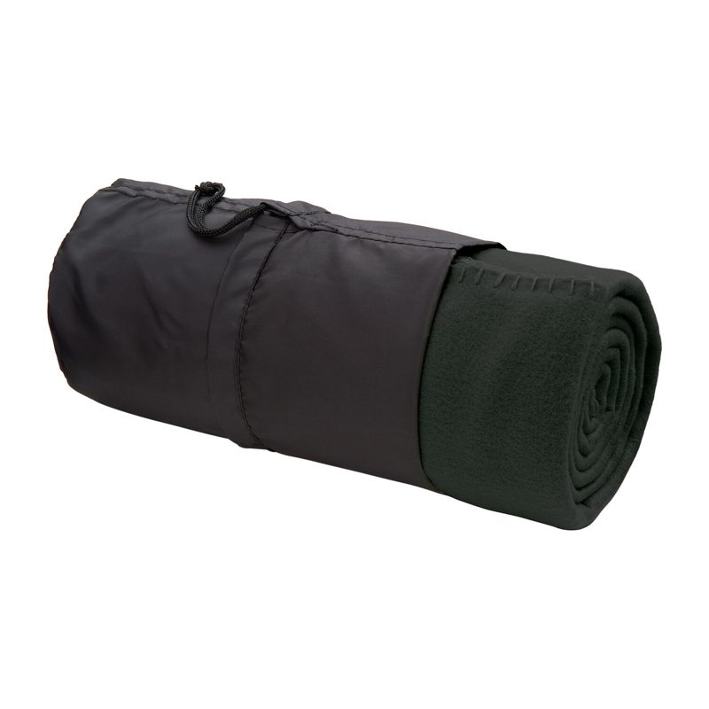 Fleecedecke Basic anthrazit - 120 x 150 cm, 180 g/m² – weitere Ansicht