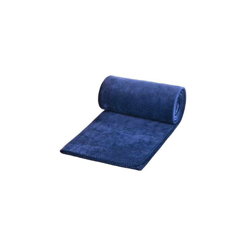Fleecedecke Basic navy - 120 x 150 cm, 180 g/m²