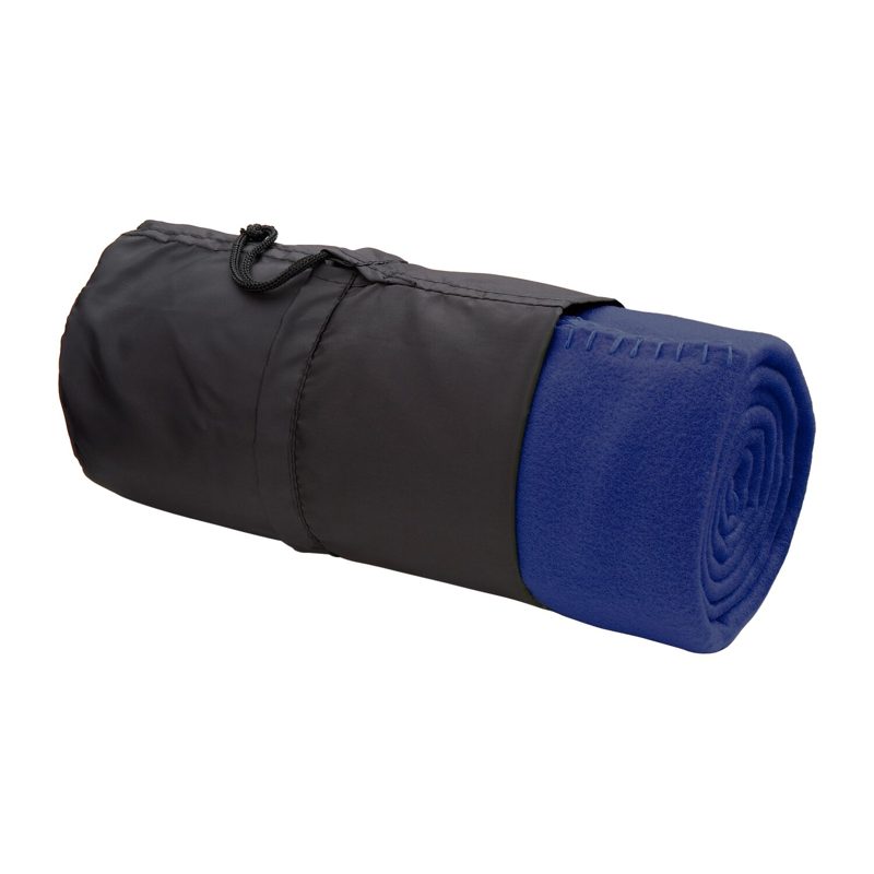 Fleecedecke Basic navy - 120 x 150 cm, 180 g/m² – weitere Ansicht
