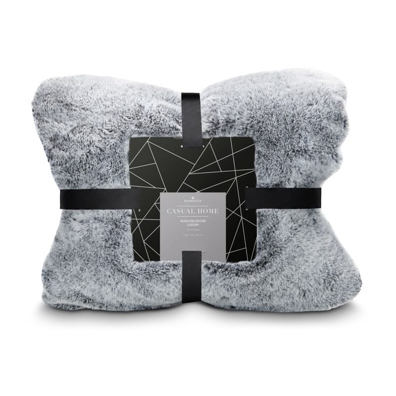 Luxury Decke Fur-Feeling - 150 x 200 cm, 530 g/m²