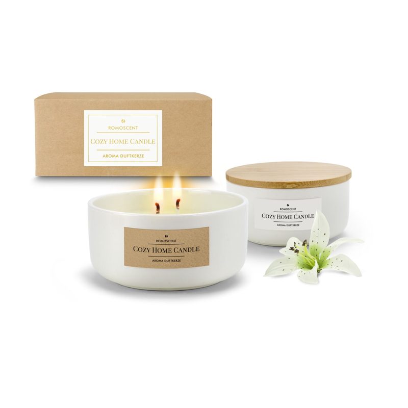 ROMOSCENT® Aromakerze Cozy Home – weitere Ansicht