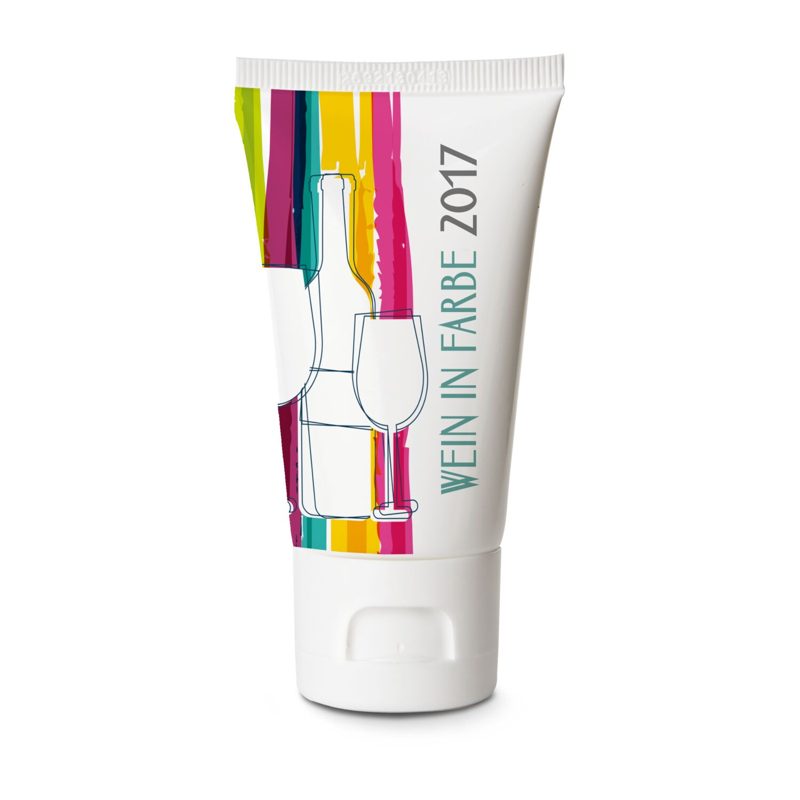 Pflegetube Basic 50 ml - alkoholisches Handreinigungsgel – weitere Ansicht