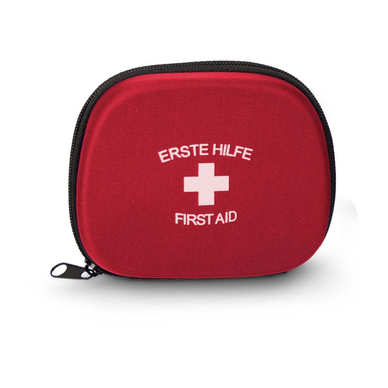 First Aid Kit rot - Erste Hilfe Set, 12-teilig, deutsche Markenware – weitere Ansicht