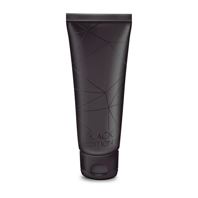 Pflegetube Black Edition - 75 ml Hand- & Nagelcreme ALOE VERA SENSITIV – weitere Ansicht