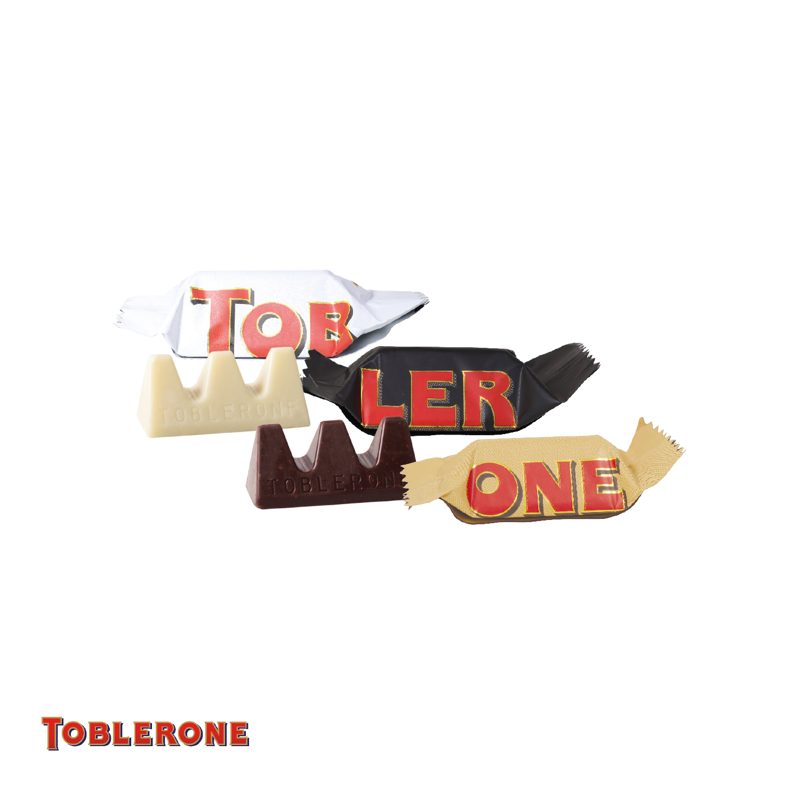 Adventskalender mit TOBLERONE gemischt, Inlay aus Papier – weitere Ansicht