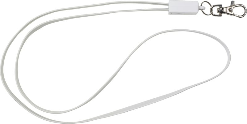 Schlüsselband mit Ladekabel Marguerite