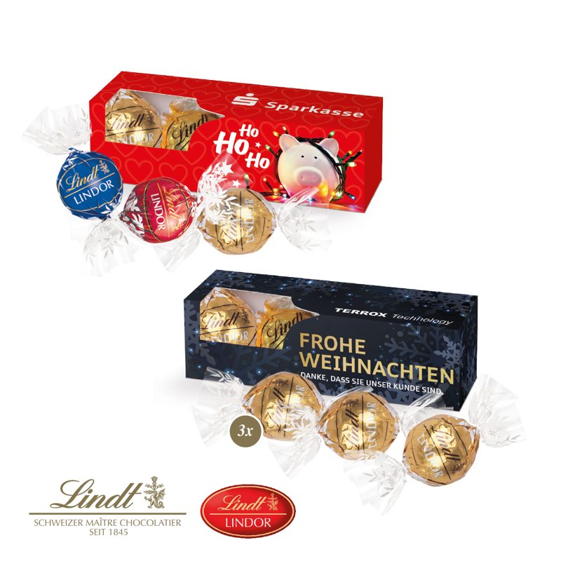 Lindt Lindor Präsent, 3er
