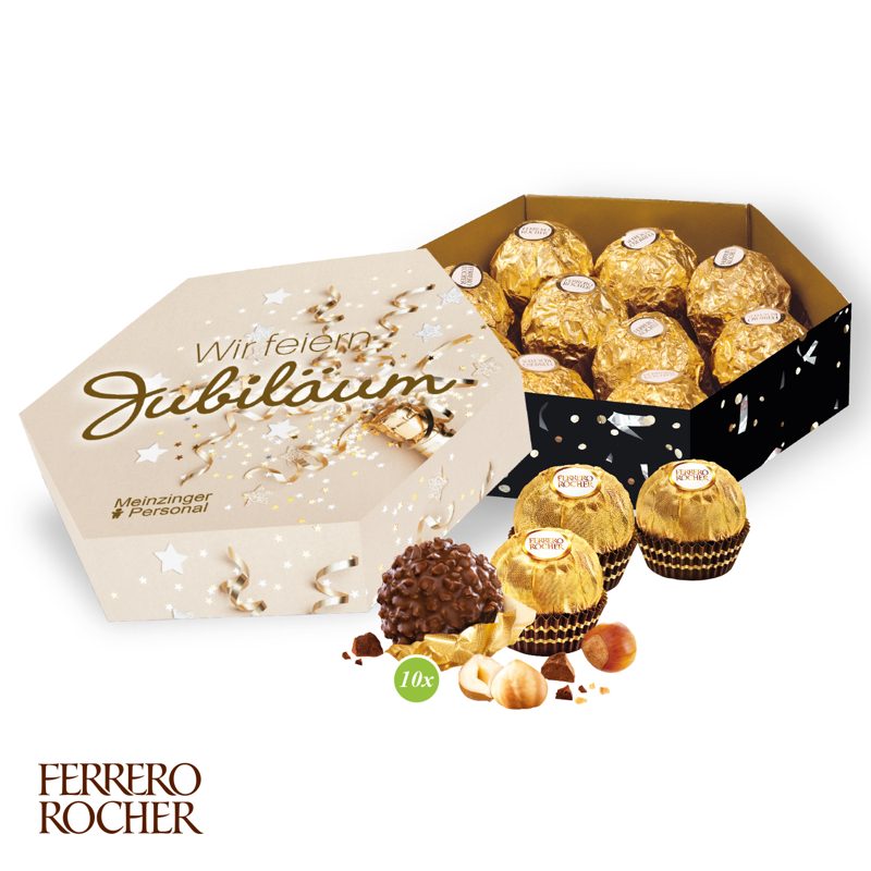Süße Präsentbox "Maxi" mit FERRERO Rocher