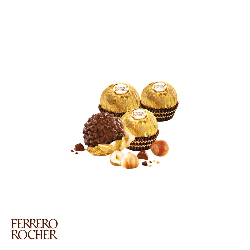 Süße Präsentbox "Maxi" mit FERRERO Rocher – weitere Ansicht