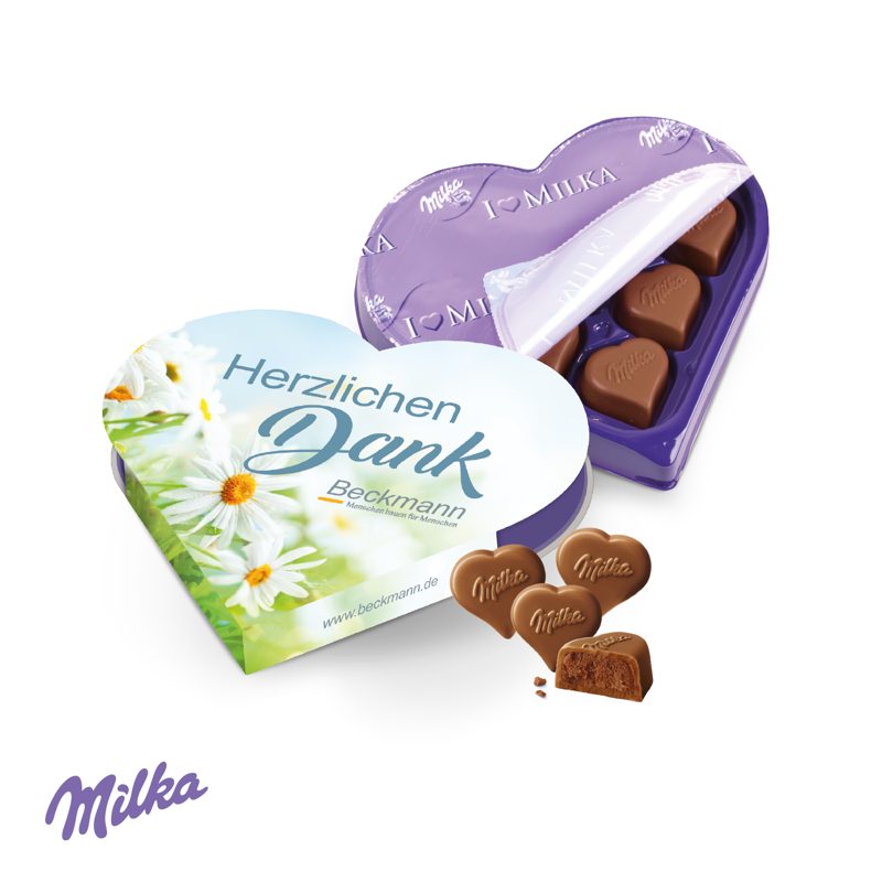 I LOVE MILKA Herz