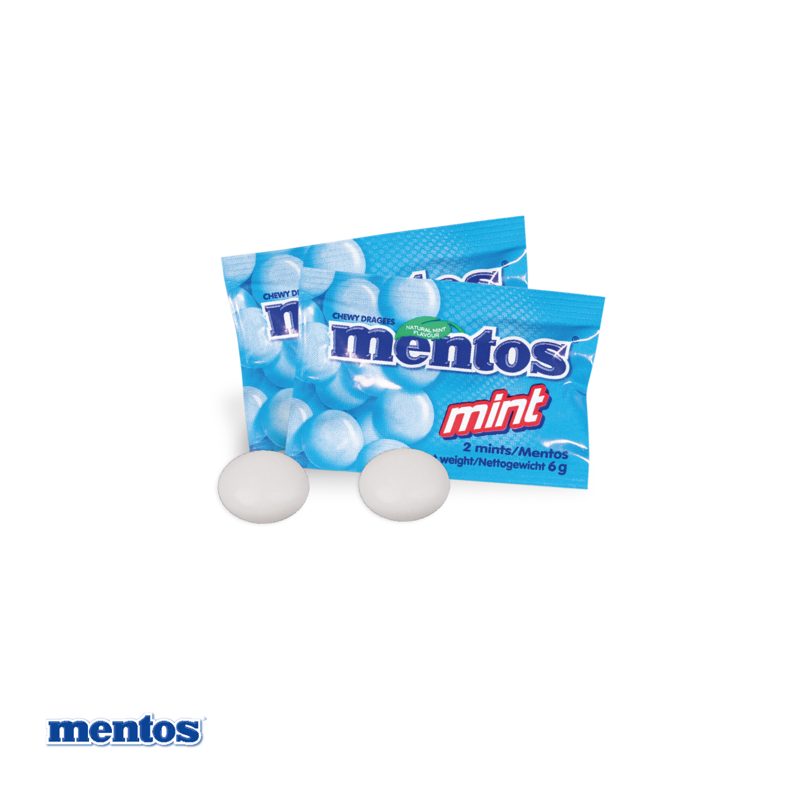 Werbebriefchen "Fresh" mit Mentos – weitere Ansicht