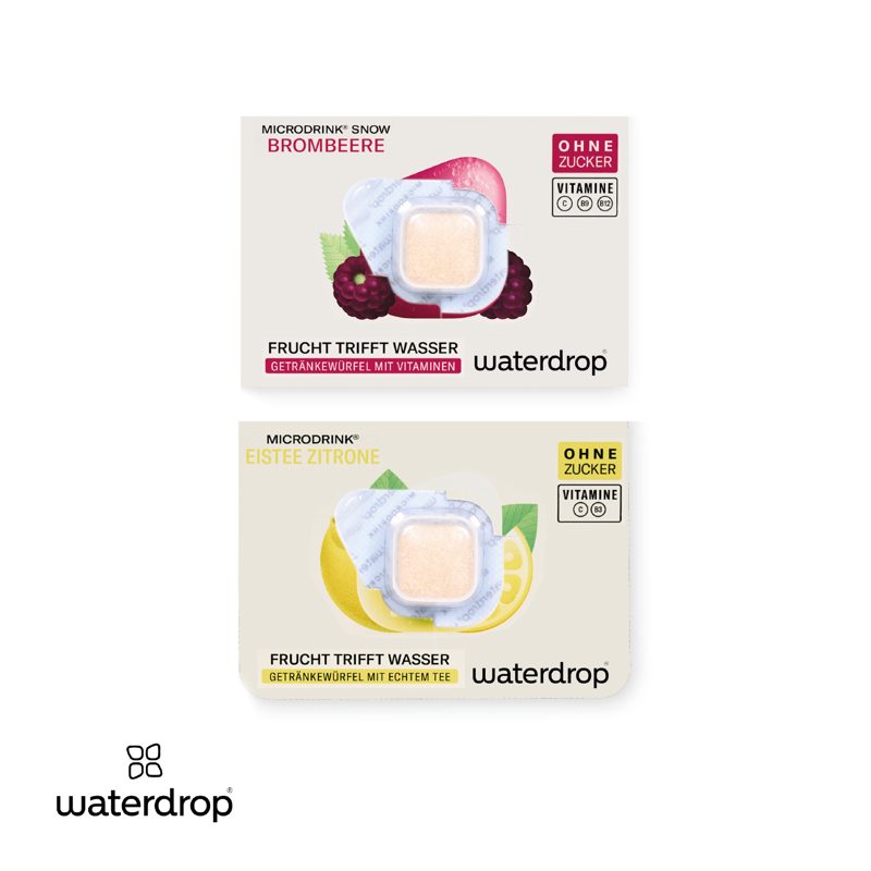 Werbekarte waterdrop® – weitere Ansicht