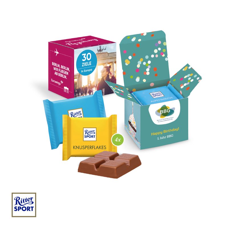 Ritter SPORT "Mini", 4er