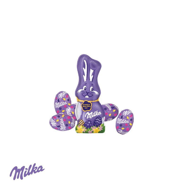 3D Präsent "Transporter" Ostern mit Milka Schokoladenmischung – weitere Ansicht