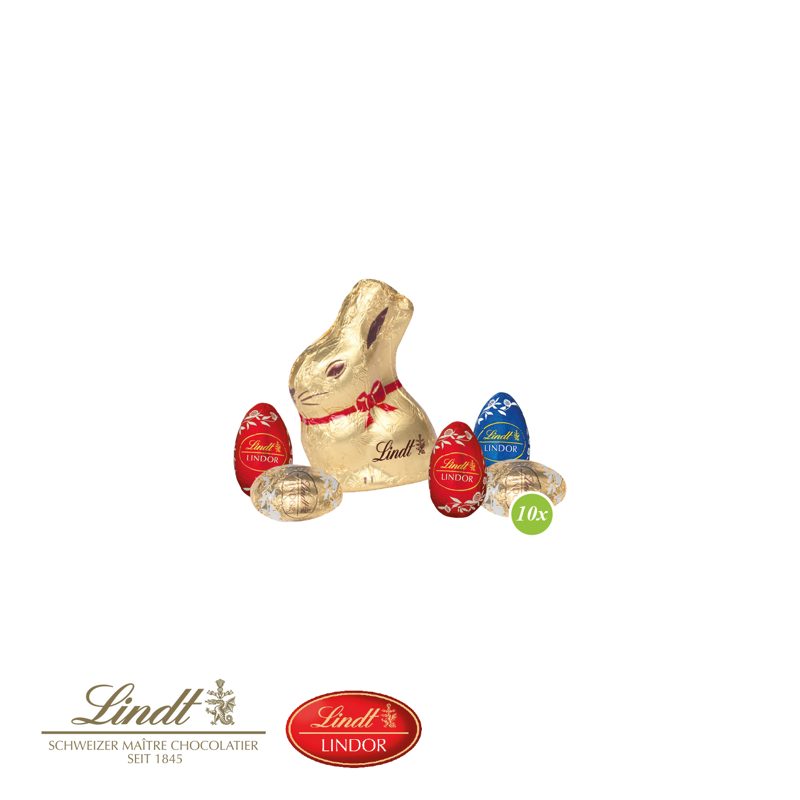 3D Präsent "Container" Ostern mit Lindt Schokoladenmischung – weitere Ansicht