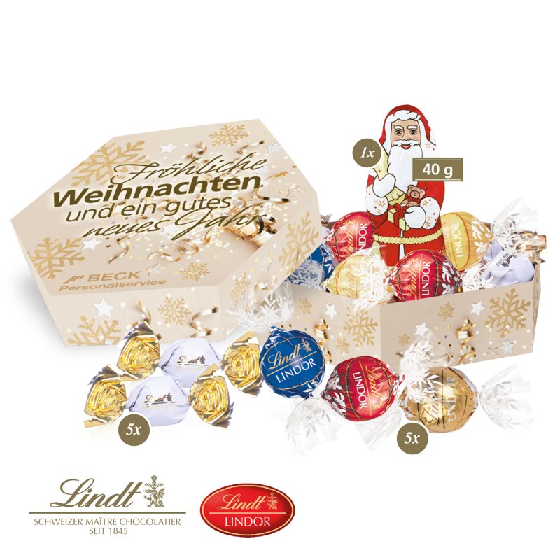 Süße Präsentbox Weihnachten "Maxi"