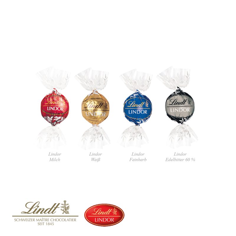 3D Präsent "Container" mit Lindor Pralinés – weitere Ansicht
