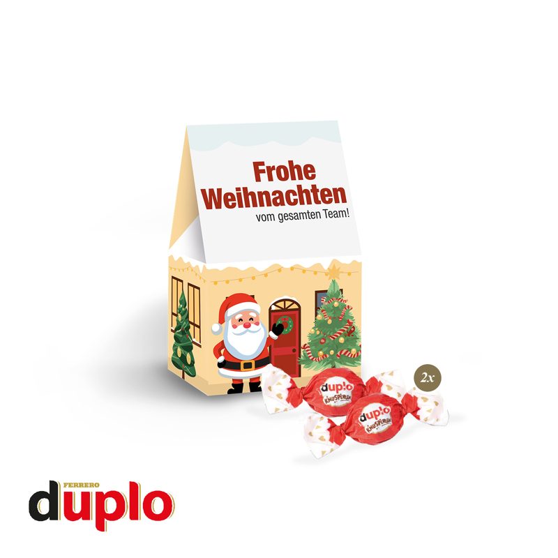 Präsent "Christmas Minis" mit duplo Knusperlen