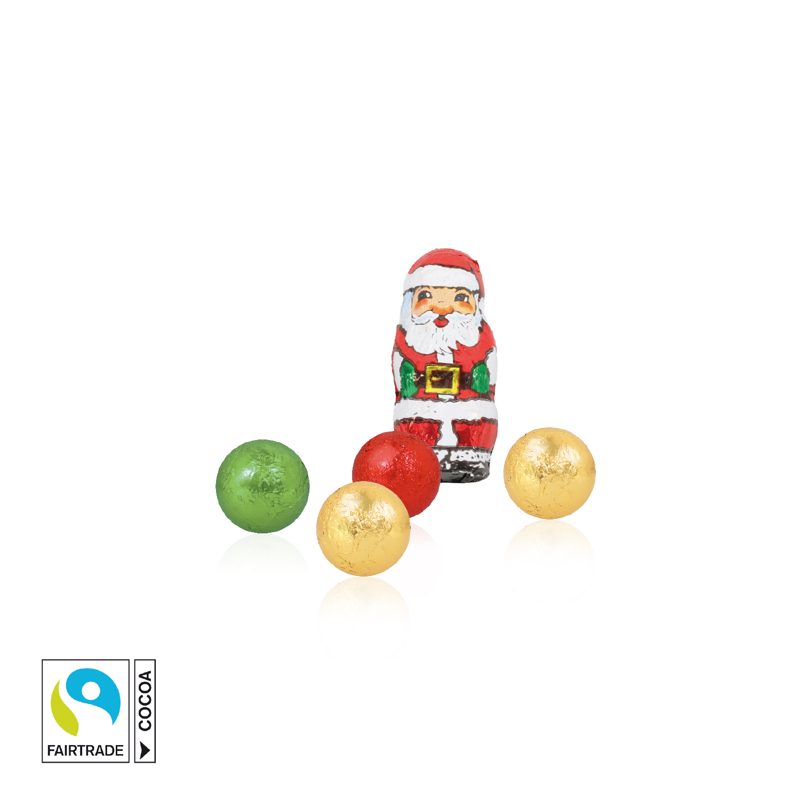 3D Präsent "Rentier" mit Fairtrade® Schokolade – weitere Ansicht